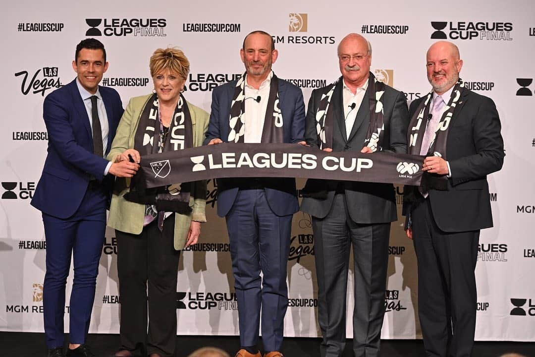 Major League Soccerさんのインスタグラム写真 - (Major League SoccerInstagram)「It’s official! The final of the inaugural @LeaguesCup will be played at Sam Boyd Stadium in Las Vegas on Sept. 18!」7月12日 6時15分 - mls