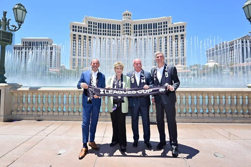 Major League Soccerさんのインスタグラム写真 - (Major League SoccerInstagram)「It’s official! The final of the inaugural @LeaguesCup will be played at Sam Boyd Stadium in Las Vegas on Sept. 18!」7月12日 6時15分 - mls