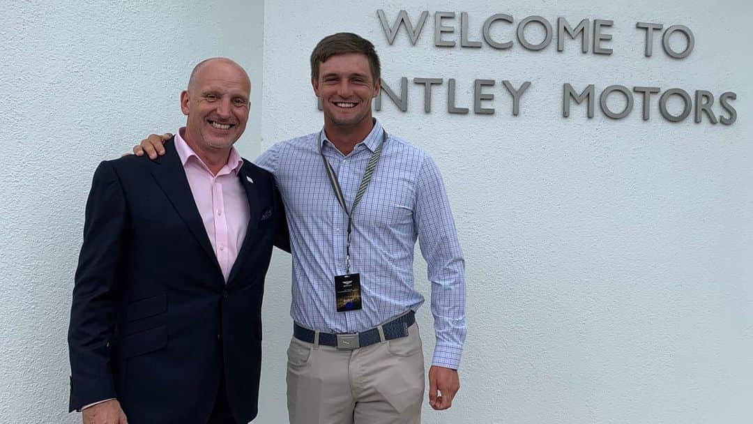 ブライソン・デチャムボーさんのインスタグラム写真 - (ブライソン・デチャムボーInstagram)「An absolute honor today to be on hand @bentleymotors to witness the debut of the #BentleyEXP100GT. Thank you to the entire Bentley team for the tour of the factory and incredible experience! #Bentley100Years #BentleyEXP」7月12日 6時39分 - brysondechambeau