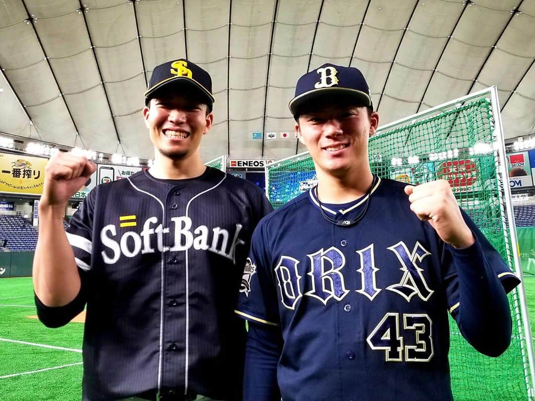 オリックス・バファローズさんのインスタグラム写真 - (オリックス・バファローズInstagram)「#山本由伸 #福岡ソフトバンクホークス #千賀滉大 #Bs2019 #buffaloes #baseball #ORIX #プロ野球」7月12日 17時25分 - orix_buffaloes