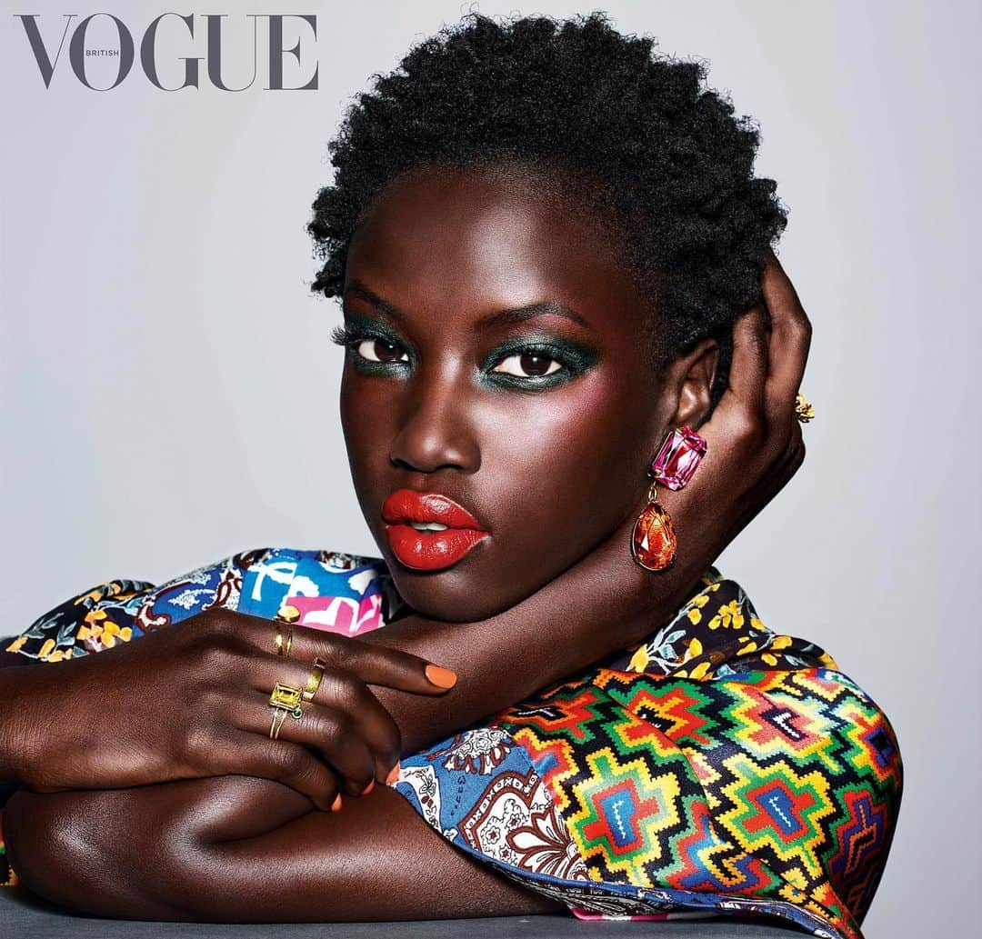 British Vogueさんのインスタグラム写真 - (British VogueInstagram)「@DuroOlowu, the Nigerian-born British fashion designer, has translated his brilliant sense of colour into a make-up line for @EsteeLauderUK, and having grown up surrounded by strong, confident women, he has an innate understanding of how women want to look. Vogue’s beauty director @JessicaDiner explores the new #EsteexDuro collection in the August 2019 issue of #BritishVogue, on newsstands now.  @AnokYai photographed by @RichardBurbridge, with make-up by @KabukiNYC, hair by @Ward_Hair and nails by @JinSoonChoi and styled by @Stella_Greenspan.」7月12日 18時03分 - britishvogue