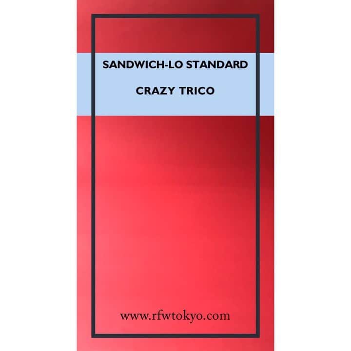 のインスタグラム：「《RFW 2019SS》  SANDWICH-LO STANDARD -Crazy Trico- ¥11,000＋TAX  2019年春夏新作より STANDARDシリーズに待望の新色が登場！ 内側と外側で配色に変化を加えたマルチカラー 春夏らしい鮮やかなカラーリングも◎ 全国の取扱店、RPM、ONLINE SHOPにて 発売中です。  2019 spring summer collection. The long awaited our STANDARD series new color is out ! In and out multicolor design for your everyday fun style ! Perfect for this coming spring summer season ◎ Selling at  Nationwide dealer shop, RPM, ONLINE SHOP.  www.rfwtokyo.com @rfwtokyo  #rfw #rfwtokyo #rhythmfootwear #sneaker #sneakers #kicks #instashoes #instakicks #sneakerhead #sneakerheads #nicekicks #sneakerfreak #kickstagram #2019ss #spring #summer #renewal #20th #aniversary #tokyo #rpm #rhythmprimarymarket #newcolor」