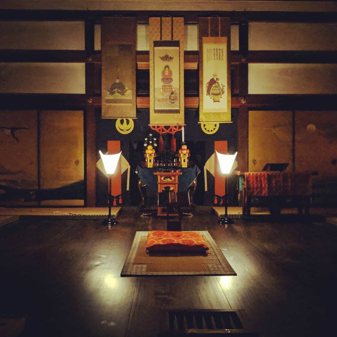 のインスタグラム：「今年の京の夏の旅は、#妙心寺 の塔頭 春光院さんの夜間拝観をご紹介しています！  夜間拝観といえば桜や紅葉のライトアップですが、今回は屋内の金襖を照らし、夏の夜を楽しんでいただく仕立てとなっております。  オーディオガイドアプリon the tripとのコラボレーション企画にも注目です！  詳細は「京都観光ナビ」をご覧ください。 https://ja.kyoto.travel/specialopening/summer/2019/campaignevent/single.php?season_event_id=73  また、下記の記事でもご紹介いただいてます！ https://forbesjapan.com/articles/detail/28315  #travel #Japan #Kyoto #visit_kyoto #kyototrip #kyototravel #kyotogenic #ig_kyoto #ig_japan #kyotohiddengems #kyoto_style #retrip_kyoto #retrip_nippon #summerinkyoto #京都 #そうだ京都行こう #京の夏の旅 #夜観光 #特別公開 #暑い京都は上等だ  #夜京都 #京都の夏」