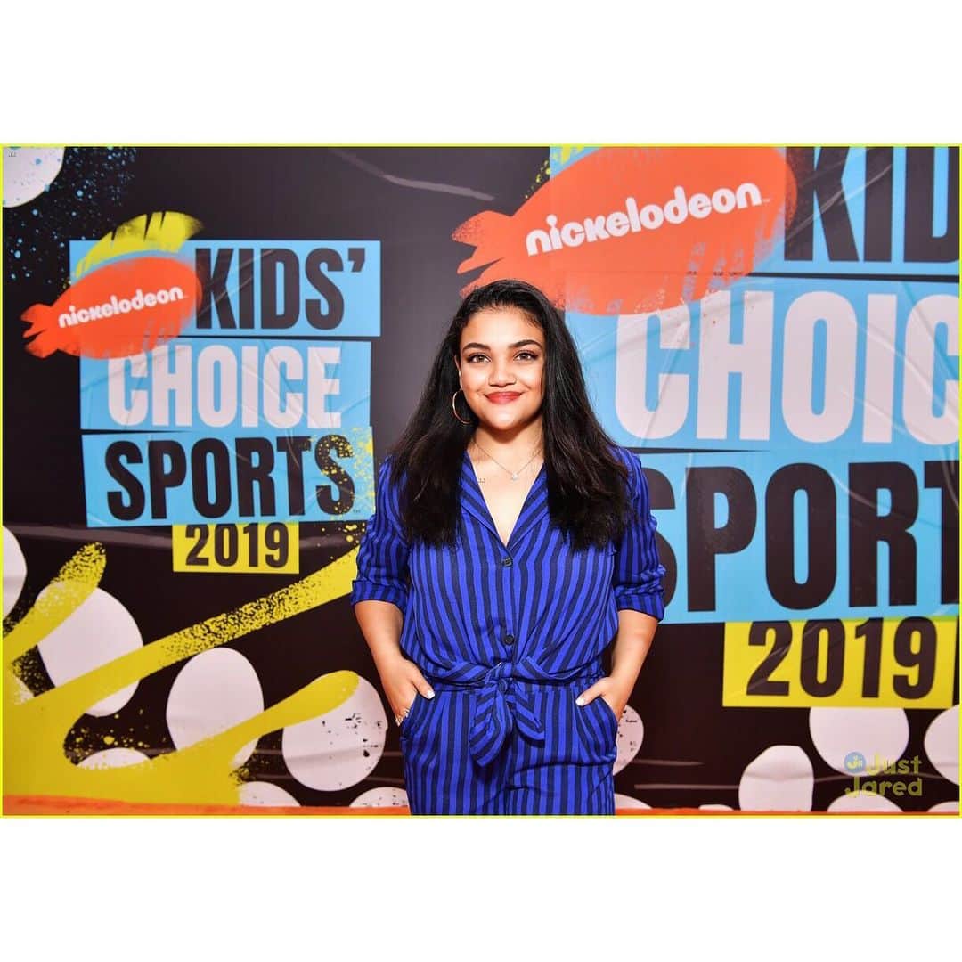 ローリー・ヘルナンデスさんのインスタグラム写真 - (ローリー・ヘルナンデスInstagram)「kids choice sports awards🧡💚 did i get slimed today? watch on August 10th to find out🤑 #kidschoicesports」7月12日 10時14分 - lauriehernandez