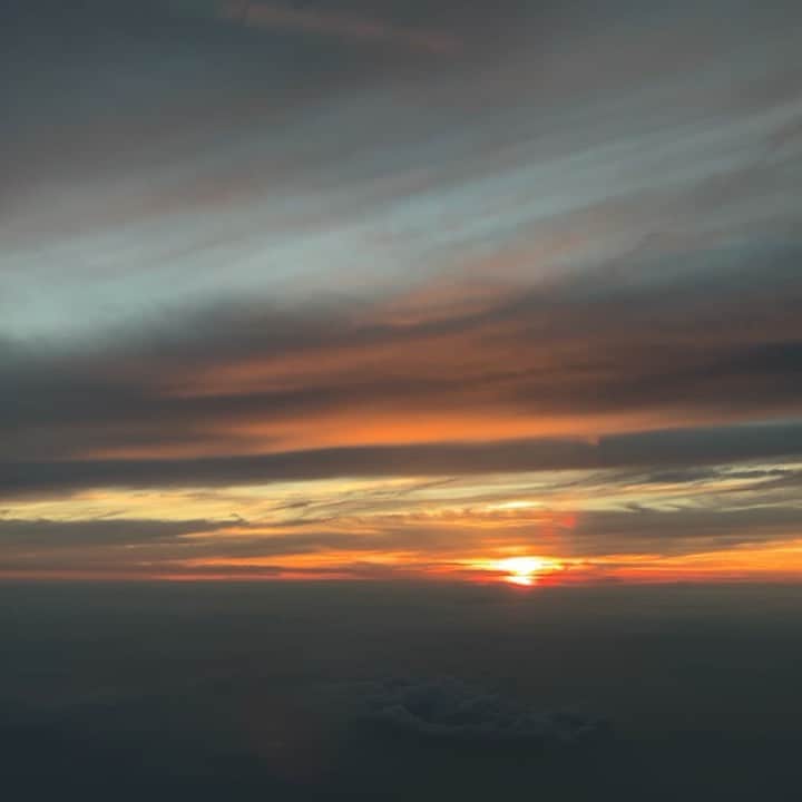 リウ・ウェンのインスタグラム：「#WenInFlight」