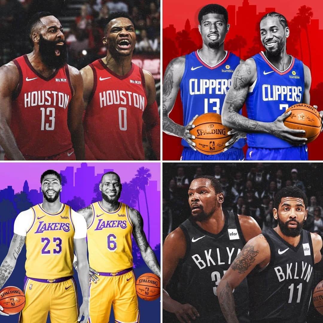 スポーツセンターさんのインスタグラム写真 - (スポーツセンターInstagram)「Who will be your favorite new NBA duo?」7月12日 10時59分 - sportscenter