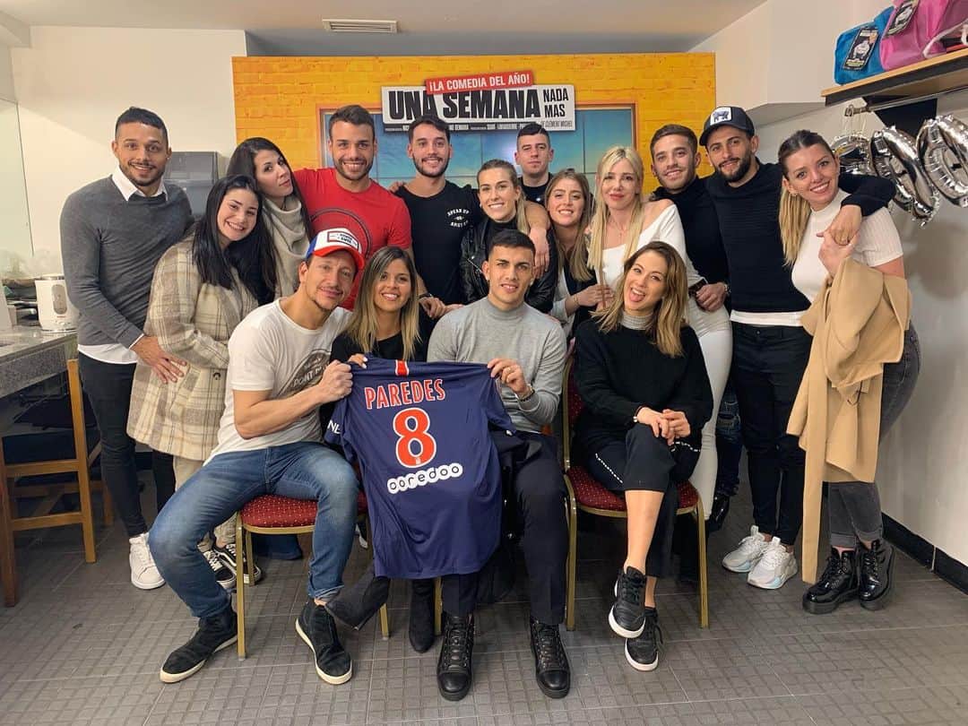 レアンドロ・ダニエル・パレデスのインスタグラム：「Excelente obra 👏🏽👏🏽éxitos siempre 💪🏽 @1semananadamas」