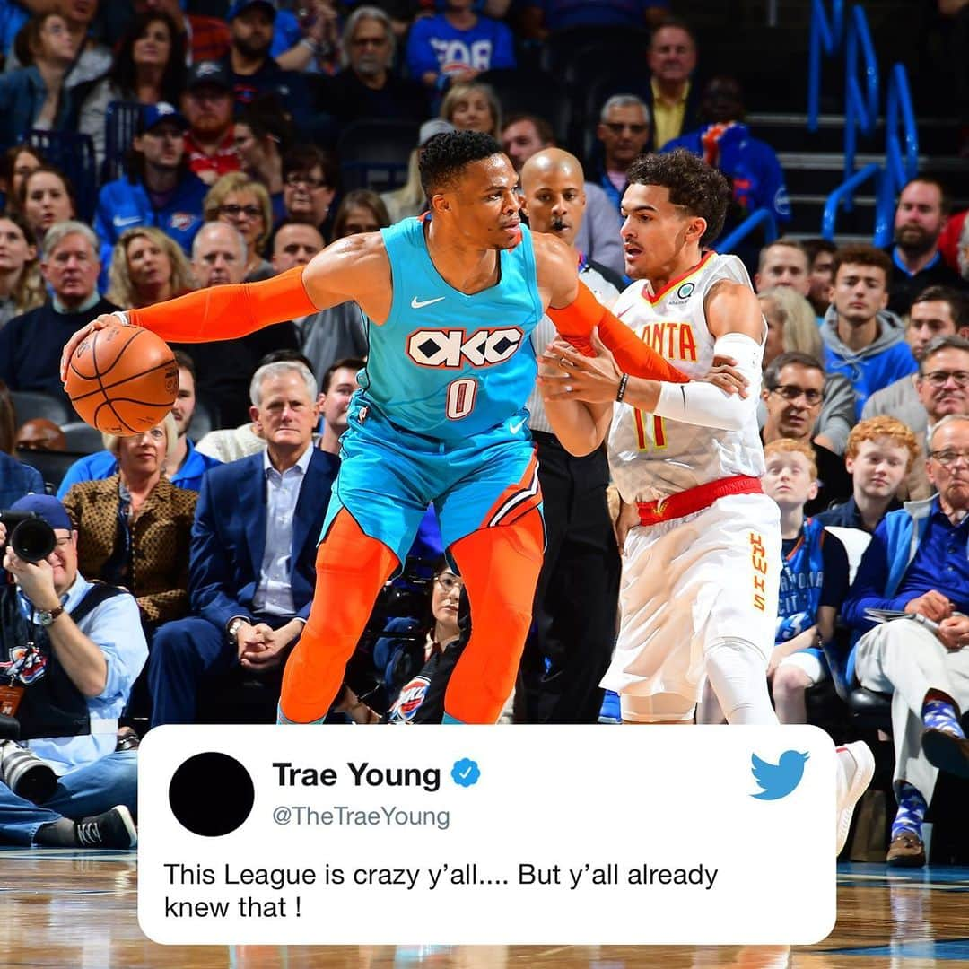 スポーツセンターさんのインスタグラム写真 - (スポーツセンターInstagram)「The Russell Westbrook and Chris Paul trade had the NBA world shook.」7月12日 11時36分 - sportscenter