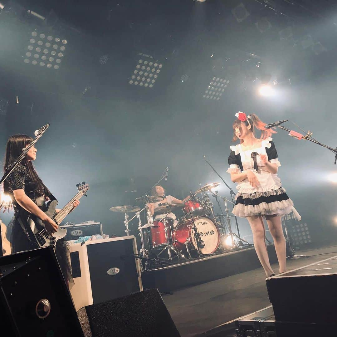 BAND-MAIDさんのインスタグラム写真 - (BAND-MAIDInstagram)「#bandmaid #worlddomination #wdbm #gekidou #aichi #oko」7月12日 11時57分 - bandmaid.jp