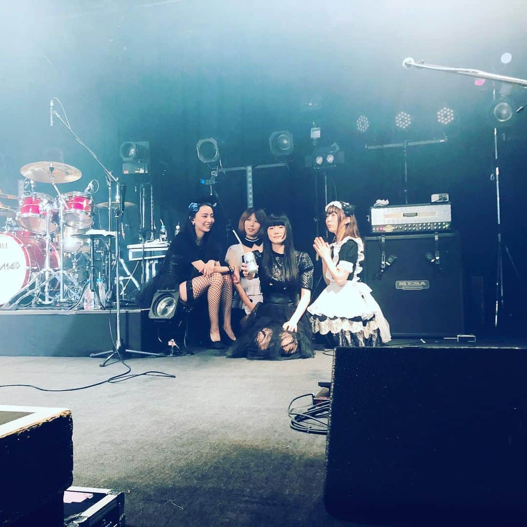 BAND-MAIDさんのインスタグラム写真 - (BAND-MAIDInstagram)「#bandmaid #worlddomination #wdbm #gekidou #kobatodoko」7月12日 11時59分 - bandmaid.jp