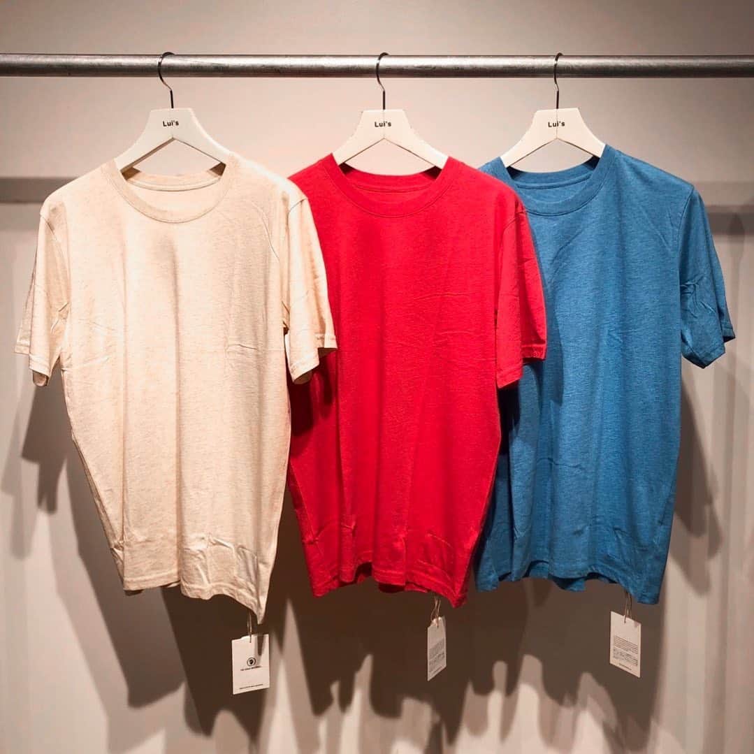 Lui's Lui's official instagramさんのインスタグラム写真 - (Lui's Lui's official instagramInstagram)「﻿﻿ ▼in store now﻿﻿ ﻿ THE INOUE BROTHERS 【 @theinouebrothers 】﻿ ﻿ size L/XL﻿ color WH/RED/BLU﻿ price 7,000+tax﻿ ﻿ ﻿ ｢Global Organic Textile Standard｣(オーガニック・テキスタイル世界基準)に準じた非常に希少なコットン素材を惜しげもなく使用した、カットソーコレクション。﻿ ﻿ ﻿ #theinouebrothers﻿ #イノウエブラザーズ ﻿ #luisfashion」7月12日 13時02分 - luis_official___