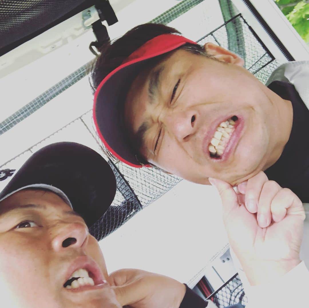 岩本勉さんのインスタグラム写真 - (岩本勉Instagram)「稲田氏と小競り合い(*≧∀≦*)」7月12日 14時22分 - gun18gun18