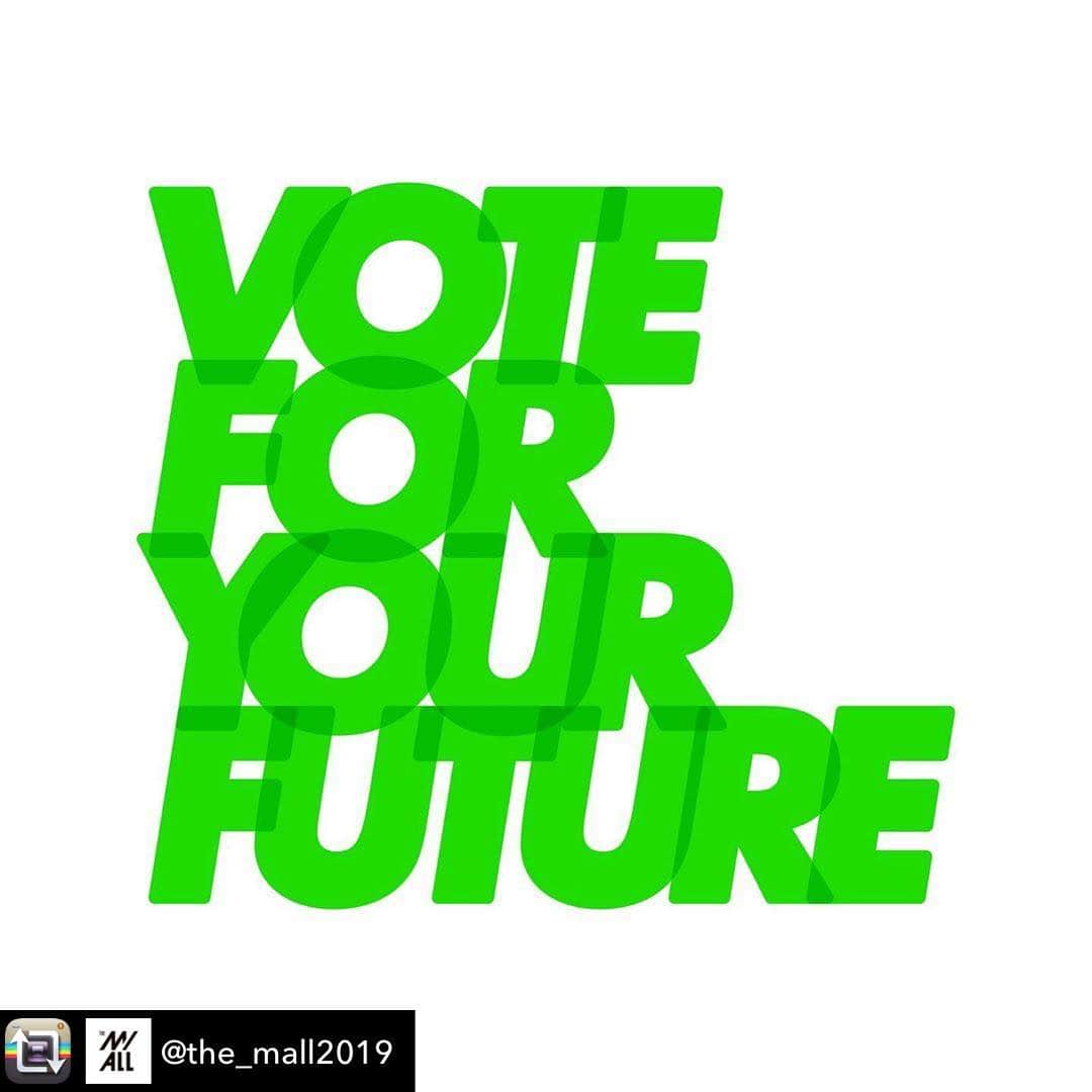 松田岳二さんのインスタグラム写真 - (松田岳二Instagram)「Repost from @the_mall2019 #VOTEforYourFuture  #themall2019」7月12日 14時36分 - cbsmgrfc