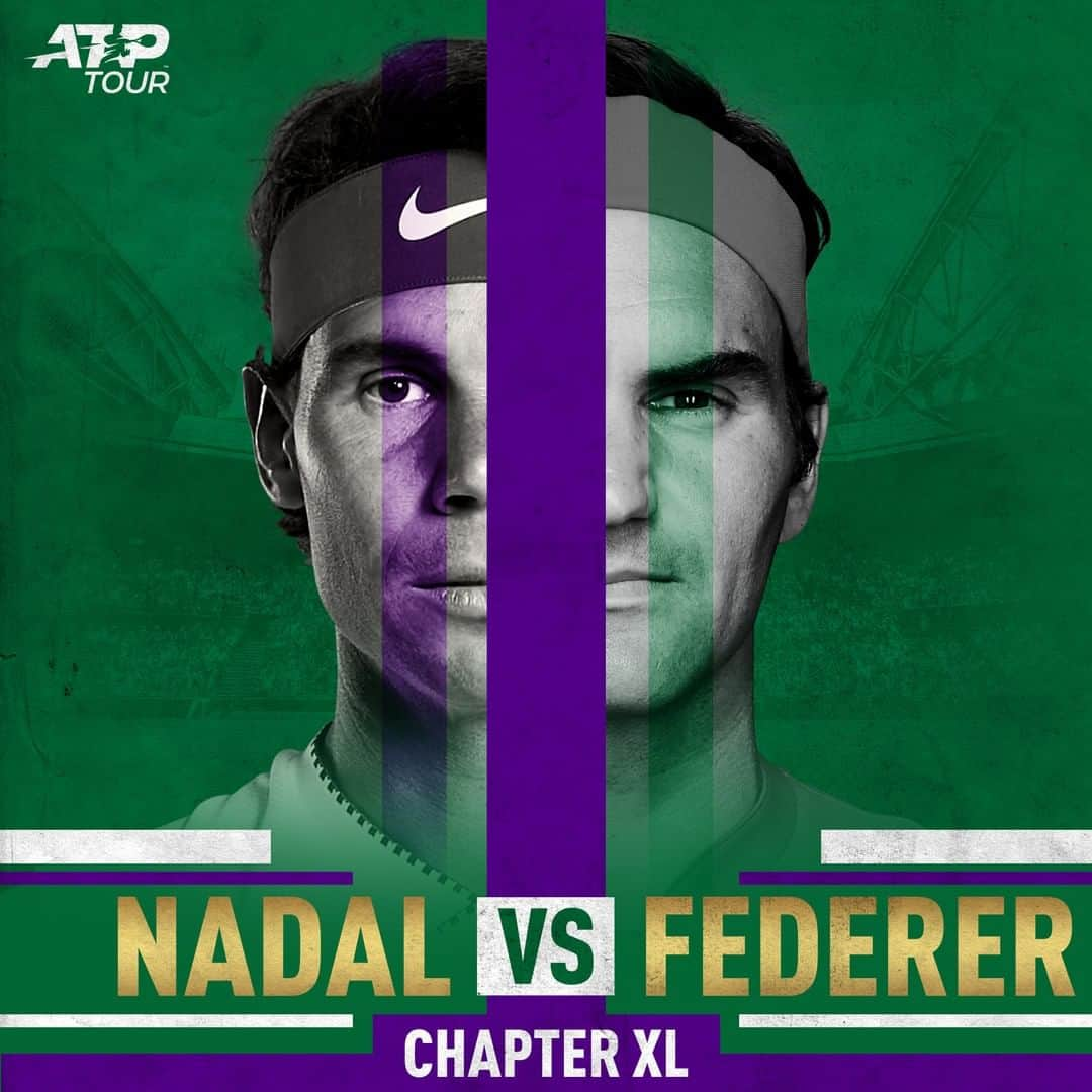 ATP World Tourさんのインスタグラム写真 - (ATP World TourInstagram)「11 years of waiting, who will prevail? 🤔  #FEDAL40 #Wimbledon #Federer #Nadal #ATPTour」7月12日 15時40分 - atptour