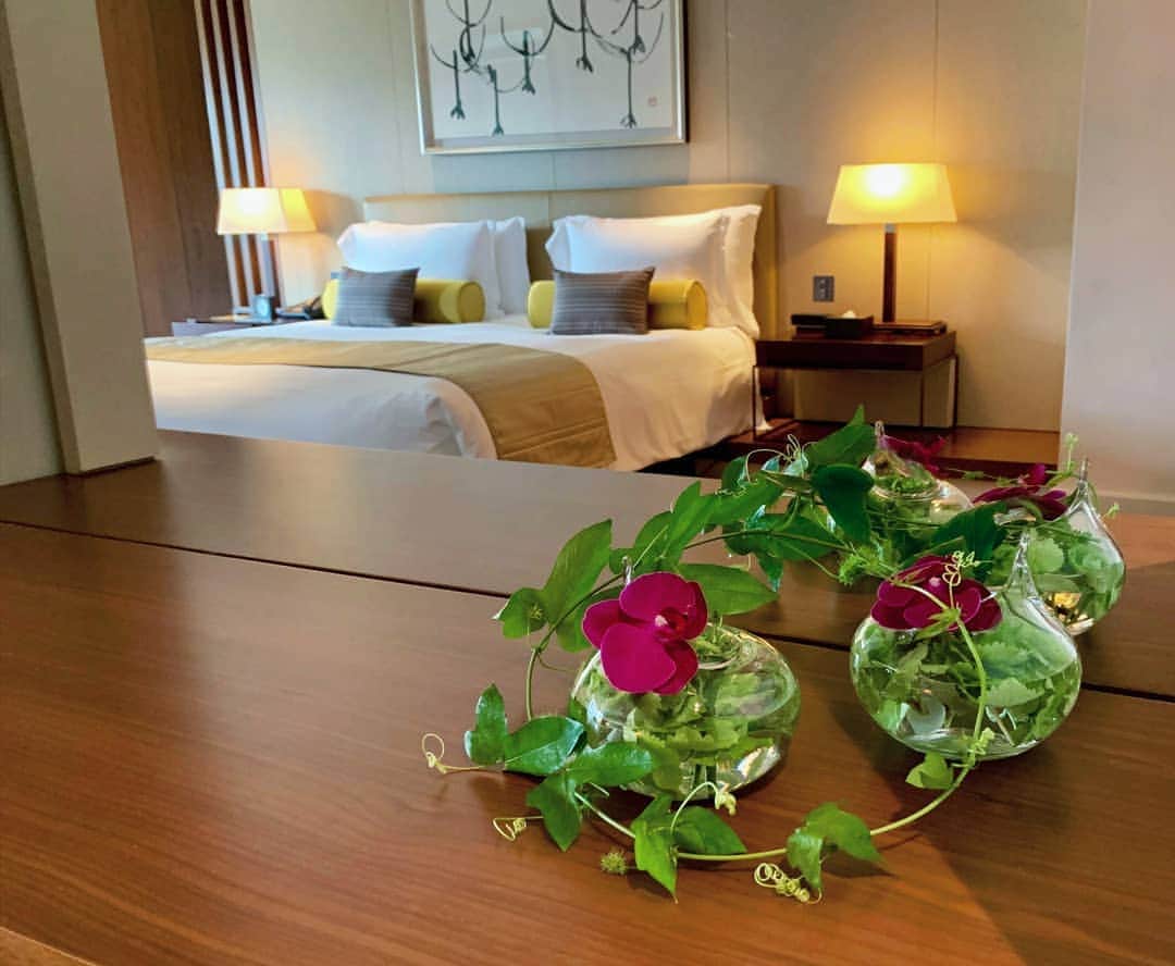 Palace Hotel Tokyo / パレスホテル東京さんのインスタグラム写真 - (Palace Hotel Tokyo / パレスホテル東京Instagram)「Keeping cozy in your hotel room on a dreary Friday afternoon How about some flowers to keep you company? 金曜の午後、チェックインしてゆっくりとお部屋で過ごしたらいい連休のスタートが切れそうですね。  #hotelrooms #hotelroom #guestroom #livingwithflowers #flowers #hotelflowers #flowersinavase #inthemirror #harmonywithnature #lhwtraveler #uncommontravel #LeadingHotelsoftheWorld #客室 #ホテルステイ #花のある暮らし #花のある風景 #鏡越し #自然との調和 #丸の内 #パレスホテル東京」7月12日 16時13分 - palacehoteltokyo