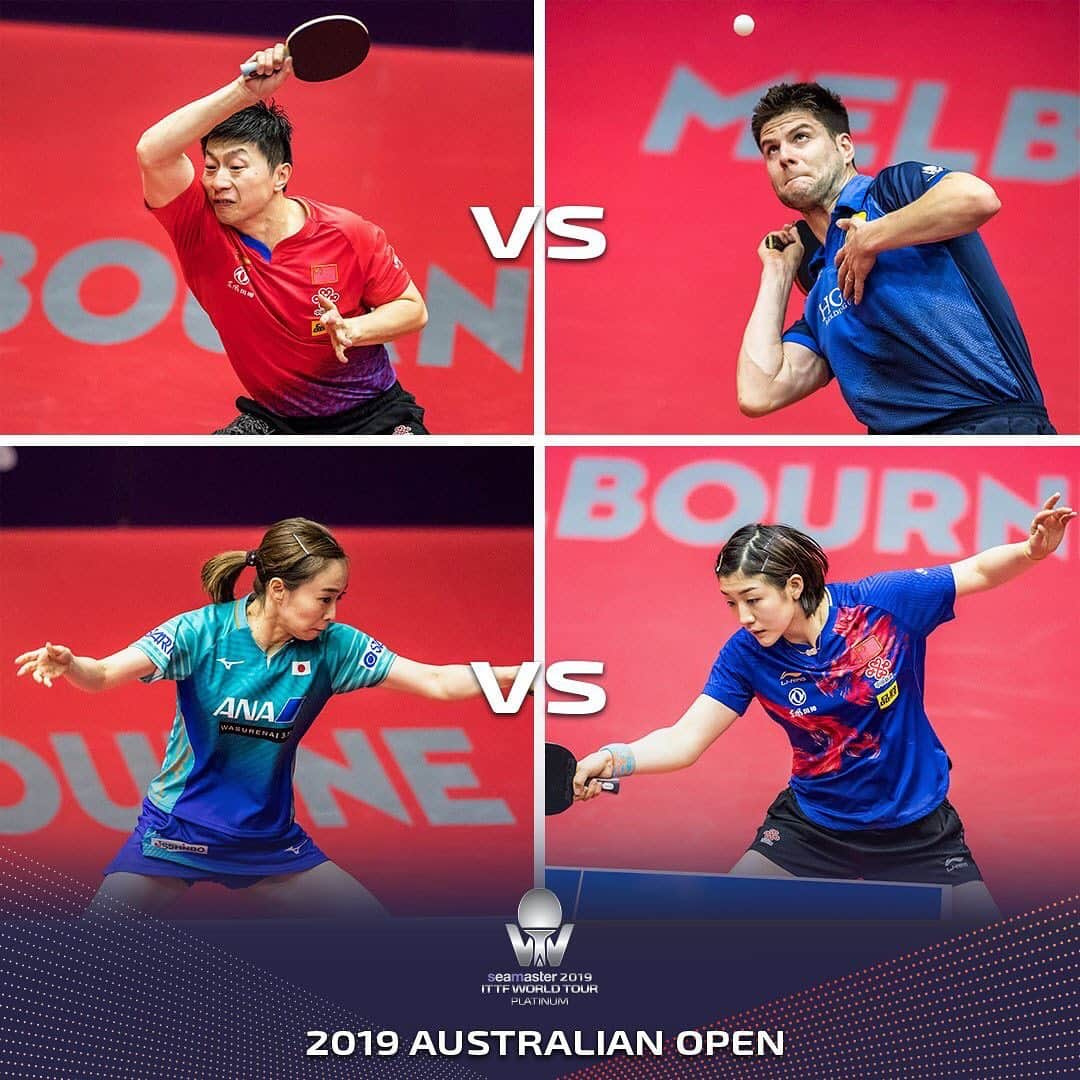 ITTF Worldさんのインスタグラム写真 - (ITTF WorldInstagram)「Predictions? 👇 Do NOT miss these classics on tv.ITTF.com! 🇨🇳 Ma Long 🆚 Dimitrij Ovtcharov 🇩🇪 (19:25 GMT+10) 🇯🇵 Kasumi Ishikawa 🆚 Chen Meng 🇨🇳 (20:10 GMT+10)  #ITTFWorldTour 🇦🇺 #2019AussieOpen」7月12日 17時03分 - wtt