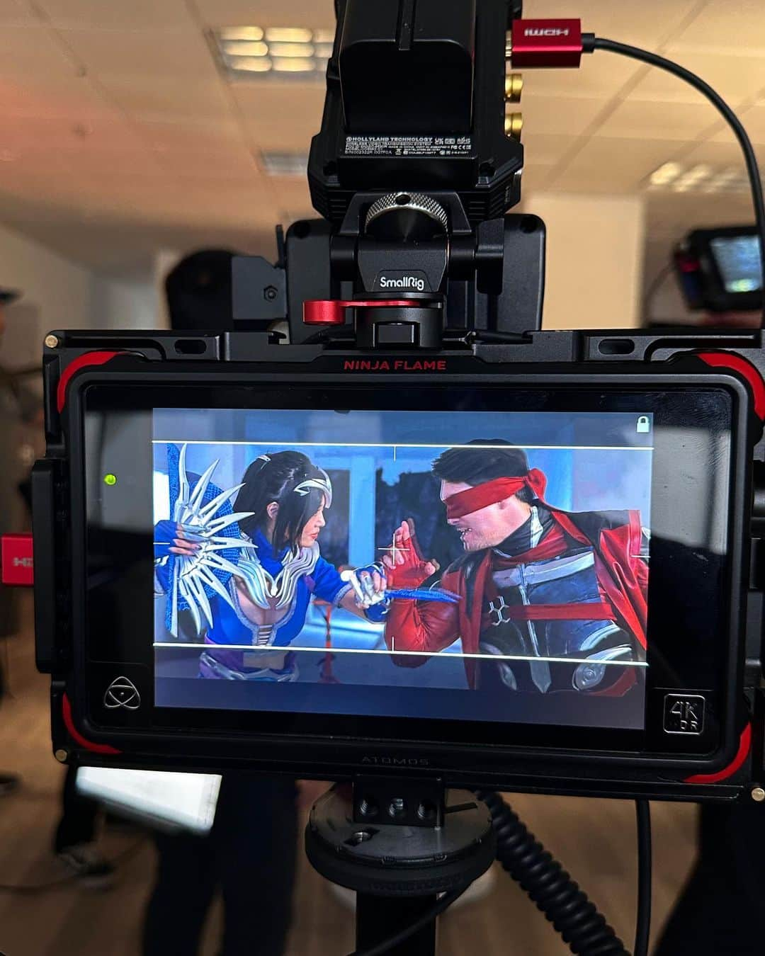 Emily Meiさんのインスタグラム写真 - (Emily MeiInstagram)「Your favorite princess 🪭 Kenshi vs Kitana - Mortal Kombat Film coming soon… 👀 @noah_fleder #mortalkombat #kitana #mk1」12月18日 12時36分 - emily.ghoul