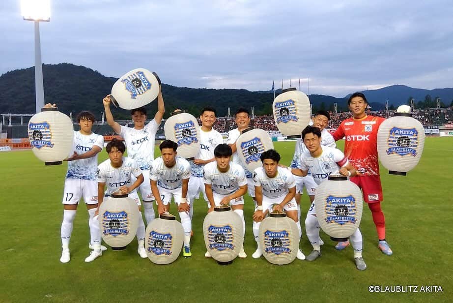ブラウブリッツ秋田のインスタグラム