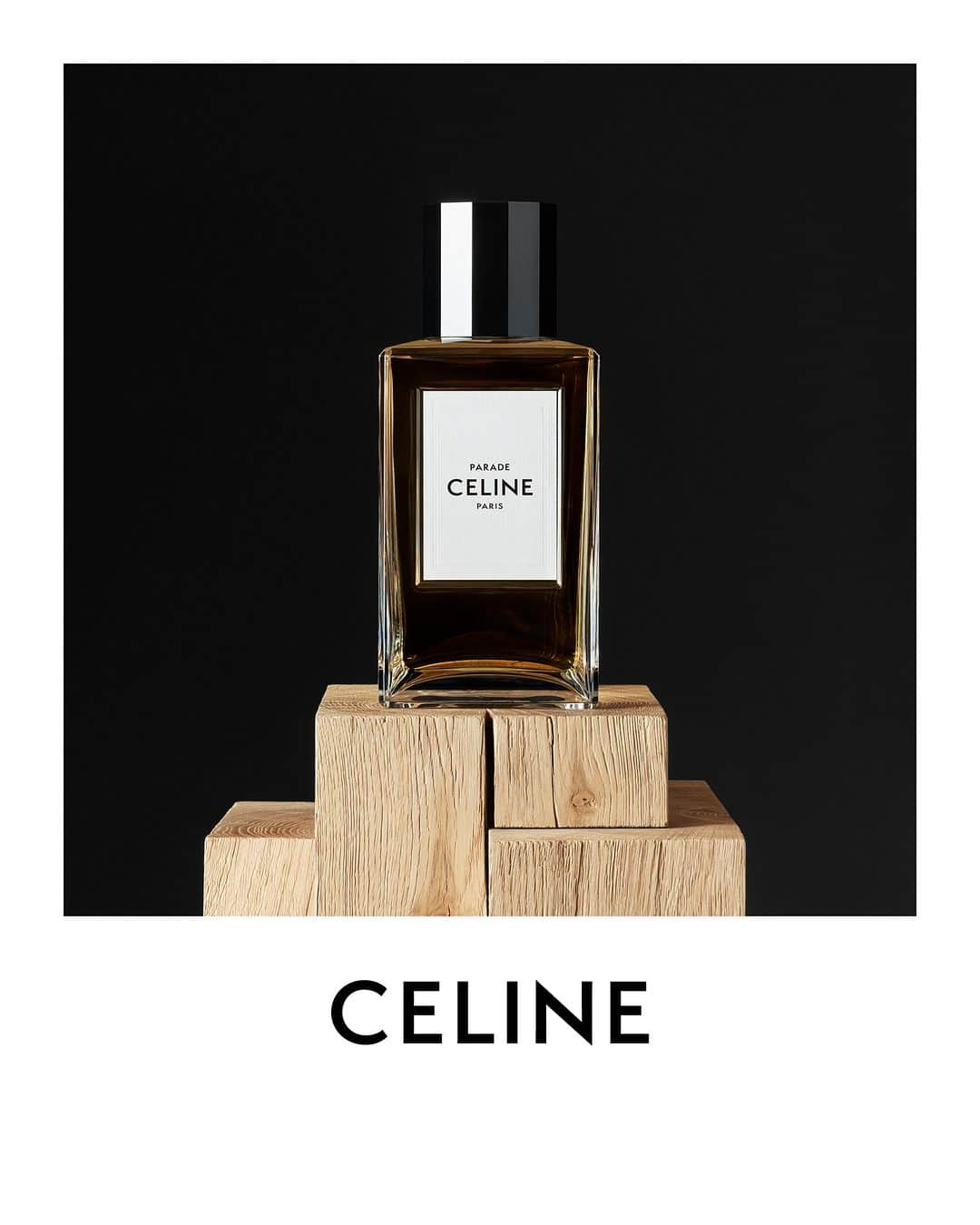 Celineのインスタグラム：「CELINE HOLIDAYS  CELINE HAUTE PARFUMERIE PARADE  A MUSKY, POWDERY COLOGNE IN KEEPING WITH THE VERY CODIFIED RITUAL OF MALE SARTORIAL APPEARANCE.  AN ATTRIBUTE OF THE GREAT DANDIES FROM 19TH CENTURY LITERATURE RIGHT UP TO THE MUSICIANS ON THE POP AND ROCK SCENE SINCE THE 60S. A RETURN TO THE IDEA OF TRANSMISSION AND OF A VERY FRENCH KIND OF PERFUMERY.  A PARADE UNDER THE SUNLIGHT OF NEROLI AND THE RADIANCE OF BERGAMOT, A CAREFREE AND SOPHISTICATED MIX IMPARTED BY MUSK AND OAK MOSS, A FEMININE FACET REVEALED IN AN ADDICTIVE AND POWDERY RESIDUAL TRAIL.  BERGAMOT, NEROLI, VETIVER, MUSK, OAK MOSS.  UNE COLOGNE MUSQUÉE POUDRÉE QUI S’INSCRIT DANS LE RITUEL TRÈS CODIFIÉ DU PARAÎTRE AU MASCULIN.  UN ATTRIBUT ESSENTIEL DES GRANDS DANDYS, CEUX DE LA LITTÉRATURE DU XIXÈME JUSQU’AUX MUSICIENS DE LA SCÈNE POP ET ROCK DEPUIS LES ANNÉES 60. UN RETOUR À L’IDÉE DE LA TRANSMISSION ET D’UNE PARFUMERIE TRÈS FRANÇAISE.  UNE PARADE DANS LA LUMIÈRE DU NÉROLI ET L’ÉCLAT DE LA BERGAMOTE, UN MÉLANGE DE SOPHISTICATION ET DE DÉSINVOLTURE APPORTÉE PAR LE MUSC ET LA MOUSSE DE CHÊNE, UNE FACETTE FÉMININE QUI SE DÉVOILE DANS UN SILLAGE POUDRÉ ADDICTIF.  BERGAMOTE, NÉROLI, VÉTIVER, MUSC, MOUSSE DE CHÊNE.  COLLECTION AVAILABLE NOW IN STORES AND ON CELINE.COM  @HEDISLIMANE PHOTOGRAPHY  #CELINEHOLIDAYS #CELINEHAUTEPARFUMERIE #CELINEBYHEDISLIMANE」