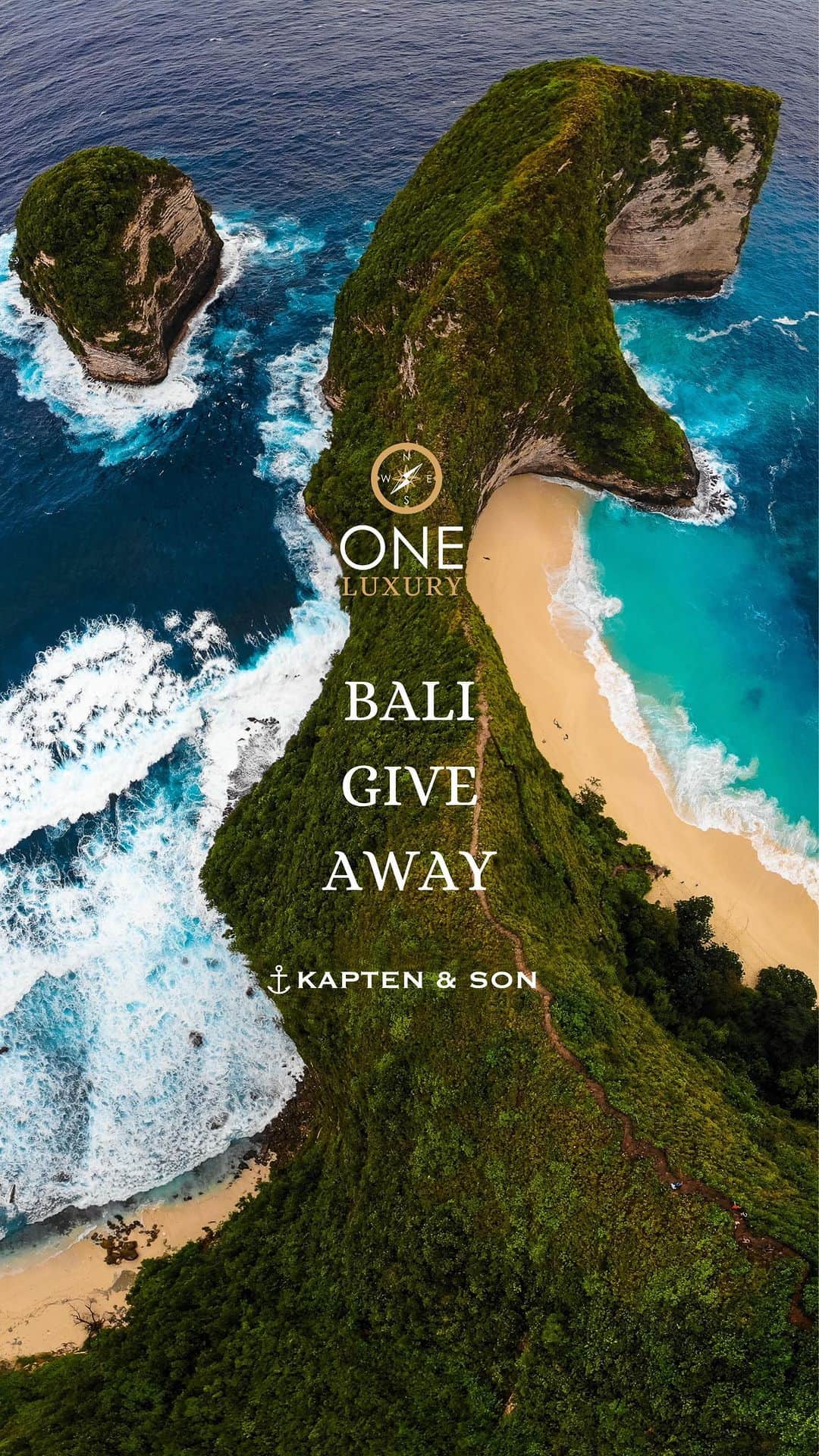 Kapten & Sonのインスタグラム：「WIN WIN WIN 🌴 oneluxury.de x Kapten & Son Attention Bali lovers! 🤍 We live for beautiful experiences, so ONE of you has the chance to WIN a trip for you and your travel buddy to a Luxury Resort in BALI (including a 4 night stay, breakfast and international flights) by @oneluxury.de and two big travel sets by @kaptenandson - for your perfect trip ✈️  How to win: 🤍 Follow @kaptenandson @oneluxury.de 🤍 Like our Reel 🤍Tag your travel buddy (you can take part as often as you like! 😎)  optional: Share our Reel in your Story!   Fingers crossed for you! 🤞The giveaway ends on 31.12.2023 23:59:59. Find our terms and conditions: https://kaptenandson.zendesk.com/hc/en-gb/articles/360010604159-Terms-and-conditions-Kapten-Son-raffles%E2%81%A3%E2%81%A3  #oneluxury #bekapten #betheexperience #giveaway」