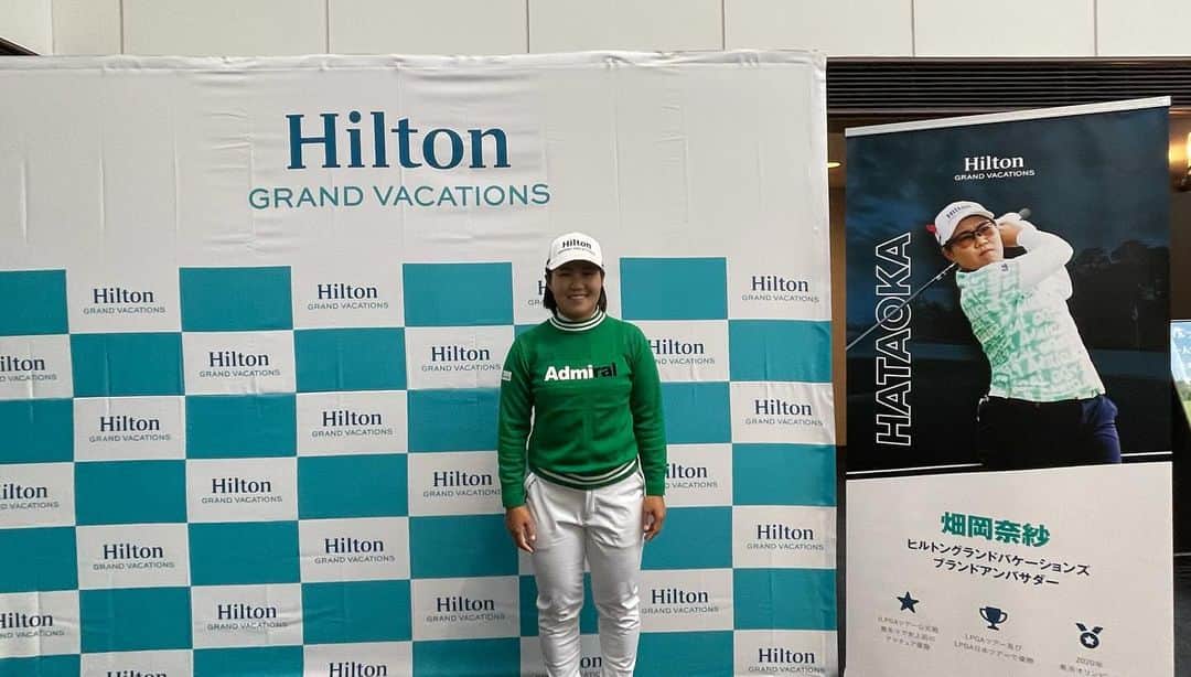 畑岡奈紗さんのインスタグラム写真 - (畑岡奈紗Instagram)「🏝️Hilton Grand Vacations Cup2023💙 ご参加頂いたオーナーの皆様、ゲストの皆様、この大会を主催して頂きましたHilton Grand Vacationsの皆様、会場を提供して頂きました、PGM石岡ゴルフクラブの皆様ありがとうございました！ そして、スペシャルゲストとして一緒に大会を盛り上げて頂きました @ryuritsuko プロありがとうございました😊  来年も皆様のご参加お待ちしております😁」12月14日 10時41分 - nasahataoka