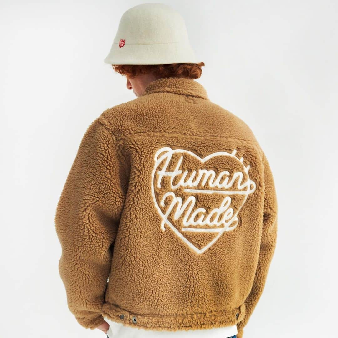HUMAN MADEさんのインスタグラム写真 - (HUMAN MADEInstagram)「These items listed below from HUMAN MADE Season 26 will be available from 11:00 am (JST) on Saturday, December 16th.  WOOL BLENDED BOA FLEECE WORK JACKET WOOL BLENDED BOA FLEECE DUFFLE COAT HEART SILVER BRACELET HEART SILVER NECKLACE HEART SILVER EARRING」12月14日 11時32分 - humanmade
