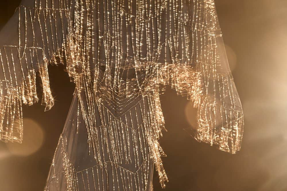 フォルテフォルテさんのインスタグラム写真 - (フォルテフォルテInstagram)「a special tuxedo edition beautifully adorned with glass bead fringes, create dazzling reflections. captured by @zuzannablur.  #forte_forte #letssparkle #holiday #madeinitaly」12月14日 18時17分 - forte_forte