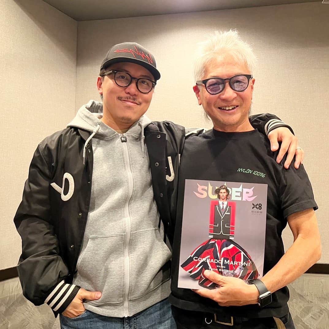 高木完のインスタグラム：「NEXT GUEST #maadspin #火マド #jwave #lesliekee」