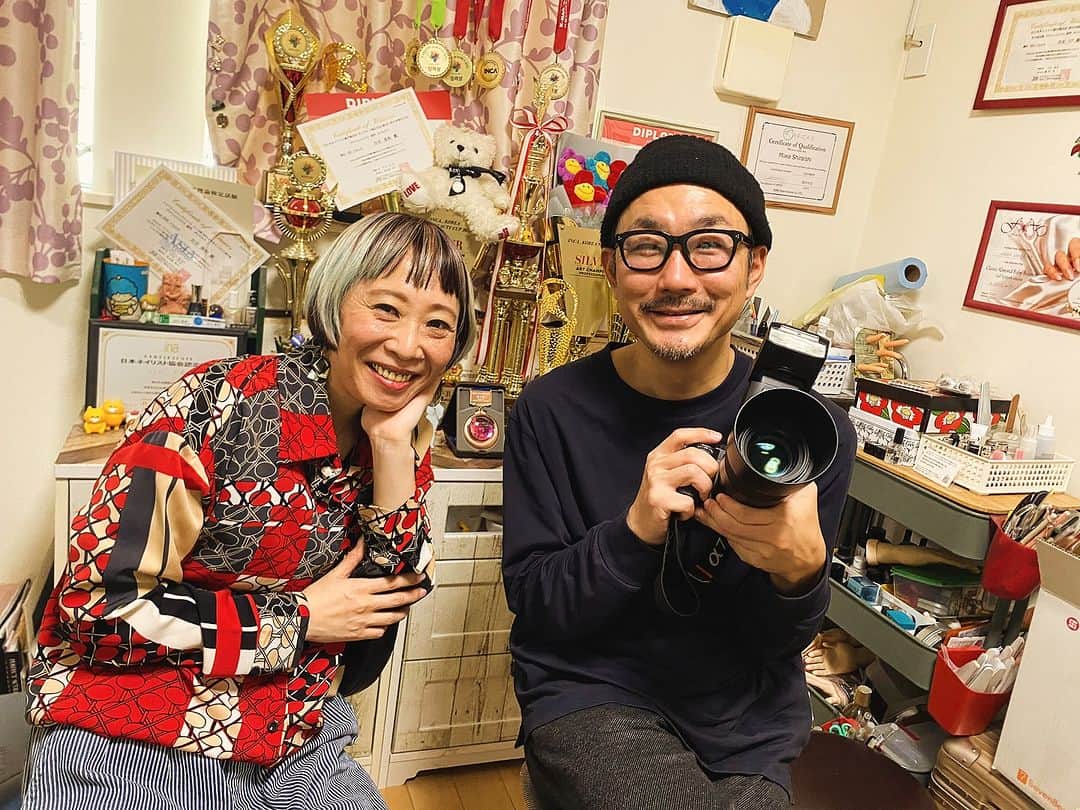 宇田川大輔のインスタグラム：「本日の職場 #photooftheday #nailshooting #nailvenus #名古屋」