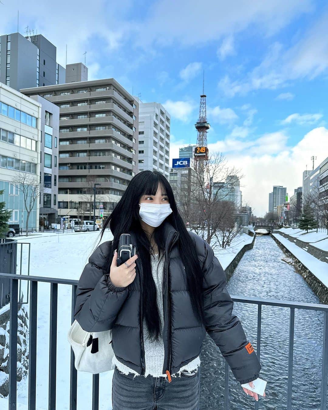仲本莉絵瑠のインスタグラム：「day3さっぽろ食べ歩き😆おすすめカフェあったらみんな教えてください❣️」
