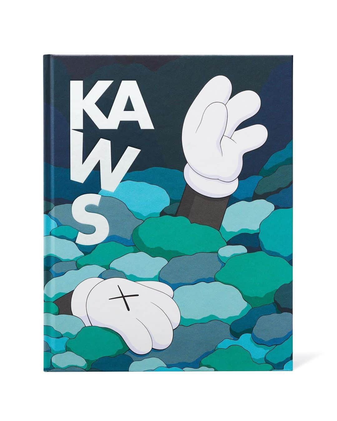 KAWSONEのインスタグラム：「KAWS: SPOKE TOO SOON book available Friday December 15, 10:00 AM EST from @skarstedtgallery.  Published on the occasion of the exhibition KAWS: SPOKE TOO SOON at Skarstedt, New York, this catalogue features full plate images, details, and installation photographs, with custom fluorescent printing throughout.  Copies will be available for purchase directly on the Skarstedt website.  #KAWS #SPOKETOOSOON @KAWS @skarstedtgallery @generationpress @punktdotcom @jontywilde」