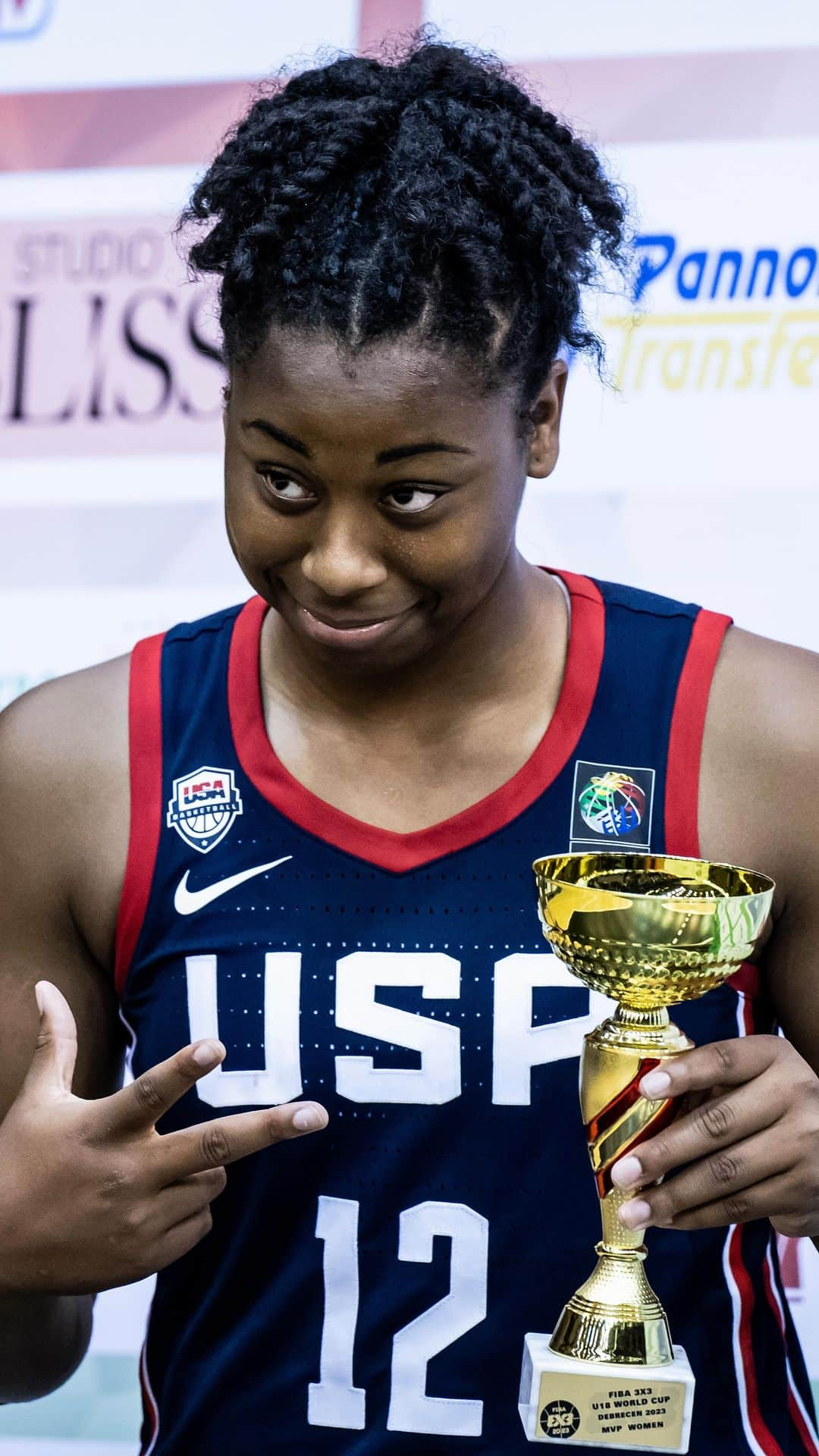 USA Basketballのインスタグラム：「The most UNGUARDABLE player in the history of the @FIBA3x3 U18 World Cup 👀  @mkwill12_ x 🇺🇸 #USABAwards」