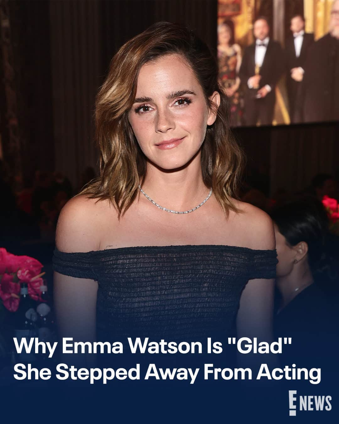 E! Onlineのインスタグラム：「Emma Watson was simply no longer enchanted by acting. She reveals why she decided to leave the spotlight at the link in our bio. (📷: Getty)」