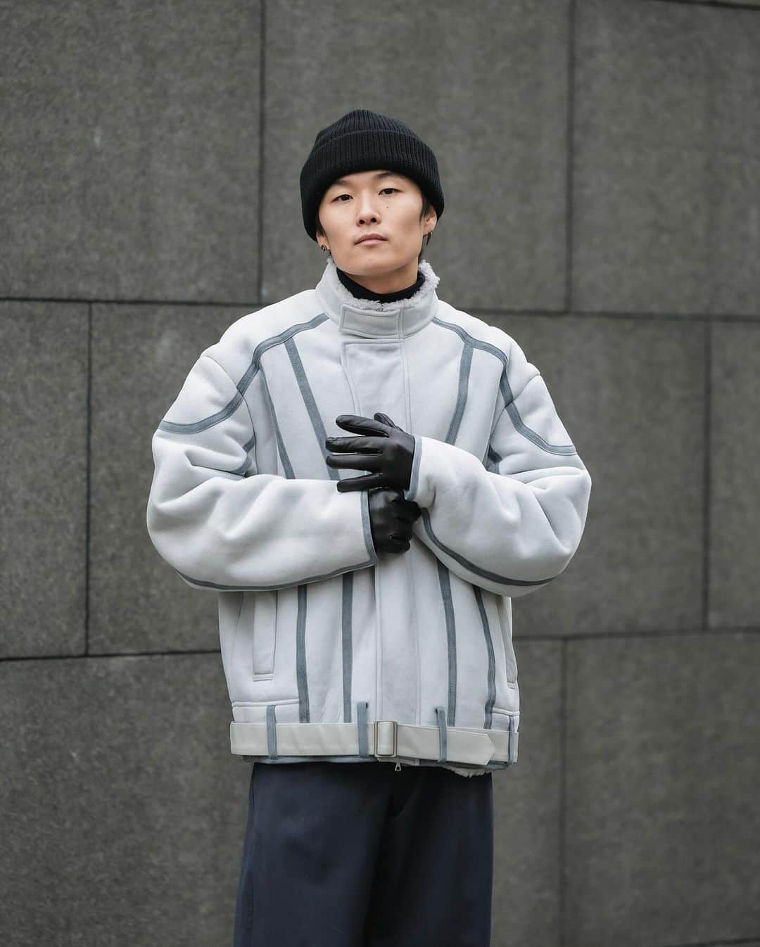Ryoさんのインスタグラム写真 - (RyoInstagram)「Winter outfit idea 💡  jacket : @ssstein_design  knit : @the_clesste  pants : @goldwin_0  shoes : @henderscheme   #clesste #hendersheme #goldwin0 #ssstein」12月14日 18時59分 - ryo__takashima