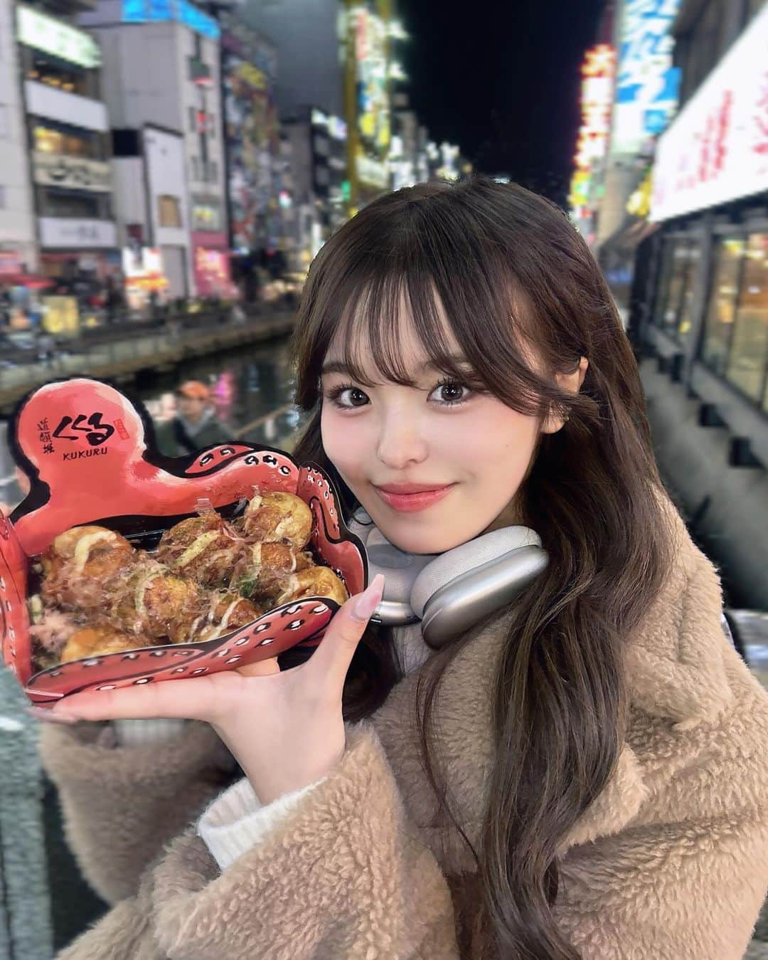 おさきさんのインスタグラム写真 - (おさきInstagram)「大阪のたこ焼きなんばーわん🤍🤍🤍」12月14日 20時18分 - sakichanman_you