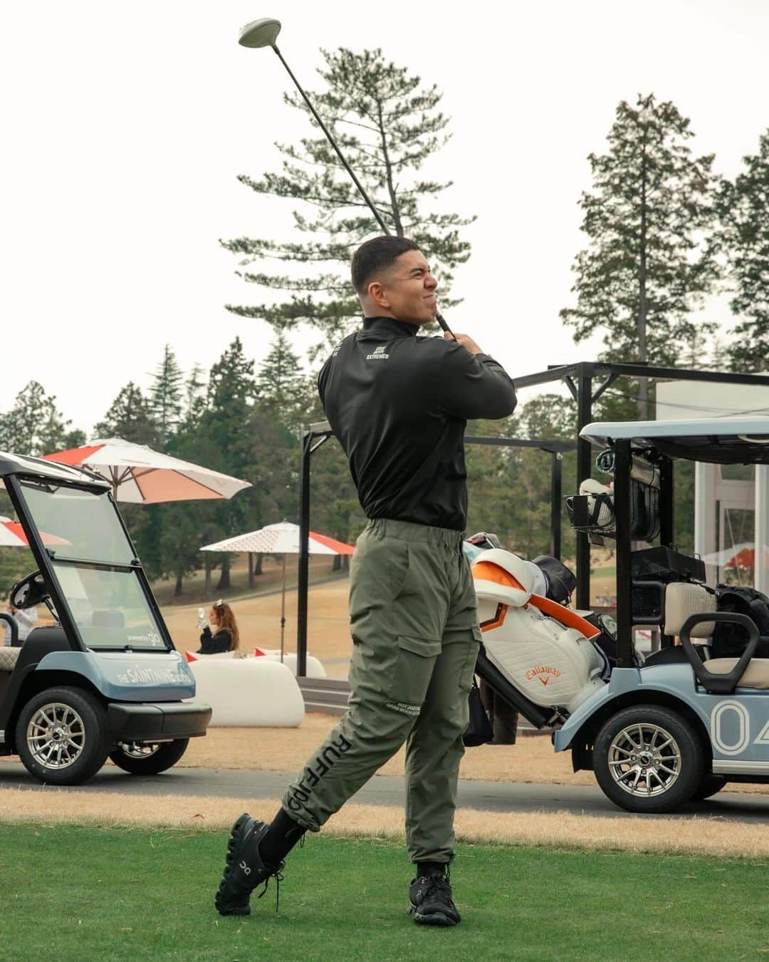 エドワード加藤さんのインスタグラム写真 - (エドワード加藤Instagram)「初めてのゴルフラウンド⛳️ 下手だけどめちゃくちゃ楽しかったので練習頑張ります🔥」12月14日 20時44分 - edward_kato_fitness_jp