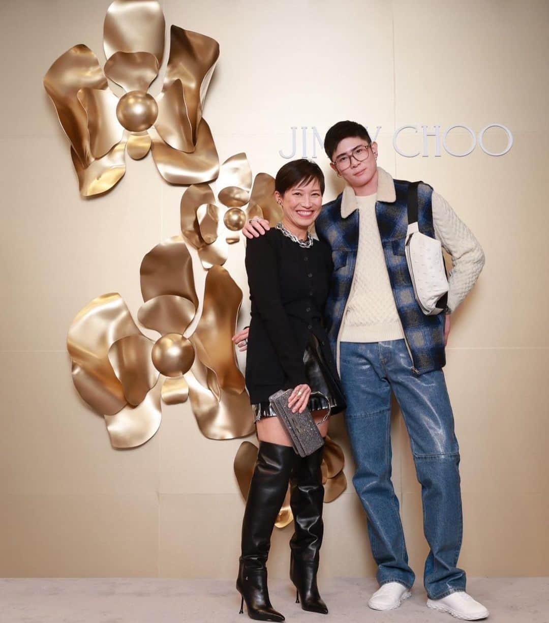 タイキさんのインスタグラム写真 - (タイキInstagram)「JIMMY CHOO GINZA CONCEPT STORE OPEN ✨ Thank you @sandrachoiofficial ✨  @jimmychoo  #jimmychooginza」12月14日 20時48分 - taiki_jp