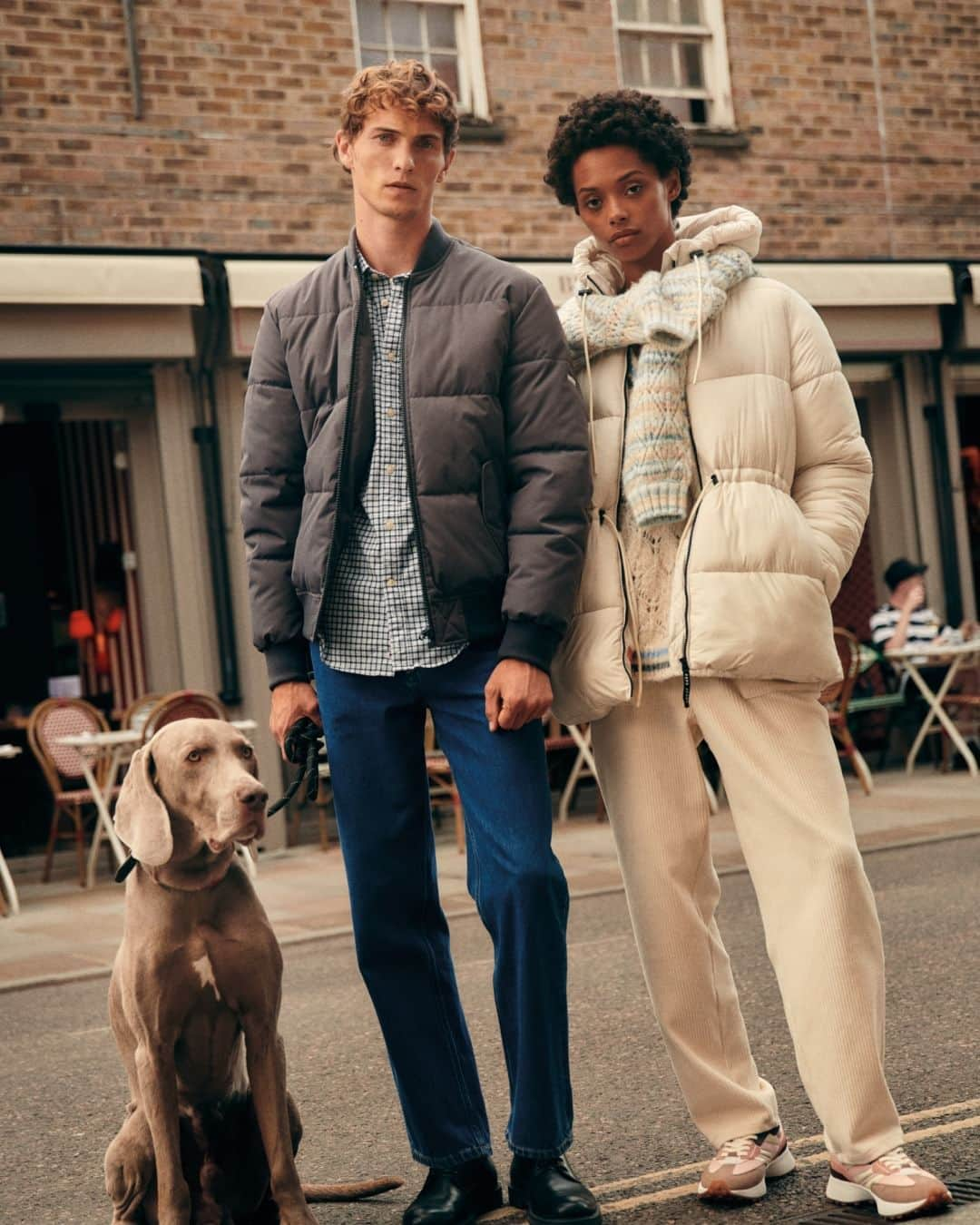 ペペジーンズのインスタグラム：「A LONDON SUNDAY RITUAL | Browse our selection of puffer jackets and find your companion for the winter months. #PepeJeansLondon #AW23」