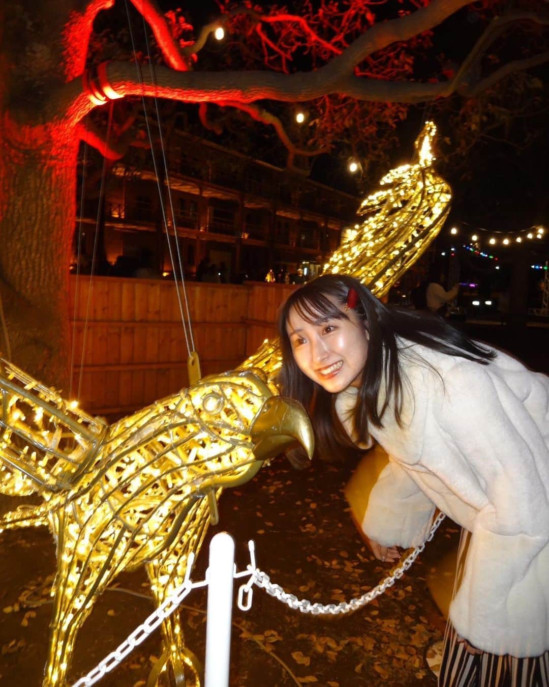 塚本颯来さんのインスタグラム写真 - (塚本颯来Instagram)「🎄❤️  今年も行ってきたよ🫶🏻 クリスマスマーケット🎅🏻🤍❤️  楽しくて楽しくて、ずっと笑ってた☺︎♡ 冬の夜、とっても綺麗〜〜！！  #ootd #クリスマスマーケット #イルミネーション」12月14日 21時28分 - sora_tsukamoto_official