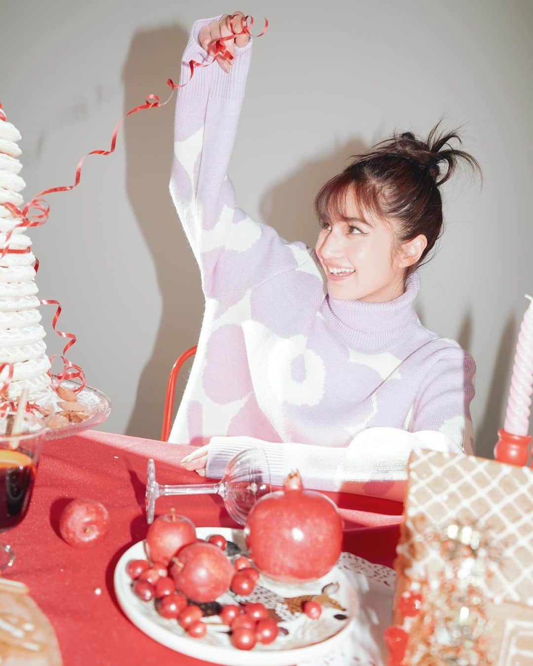 Takiさんのインスタグラム写真 - (TakiInstagram)「Fun Christmas with @marimekkojapan ☃️🍎  #Marimekko #マリメッコ #PR」12月14日 21時32分 - taki_faky