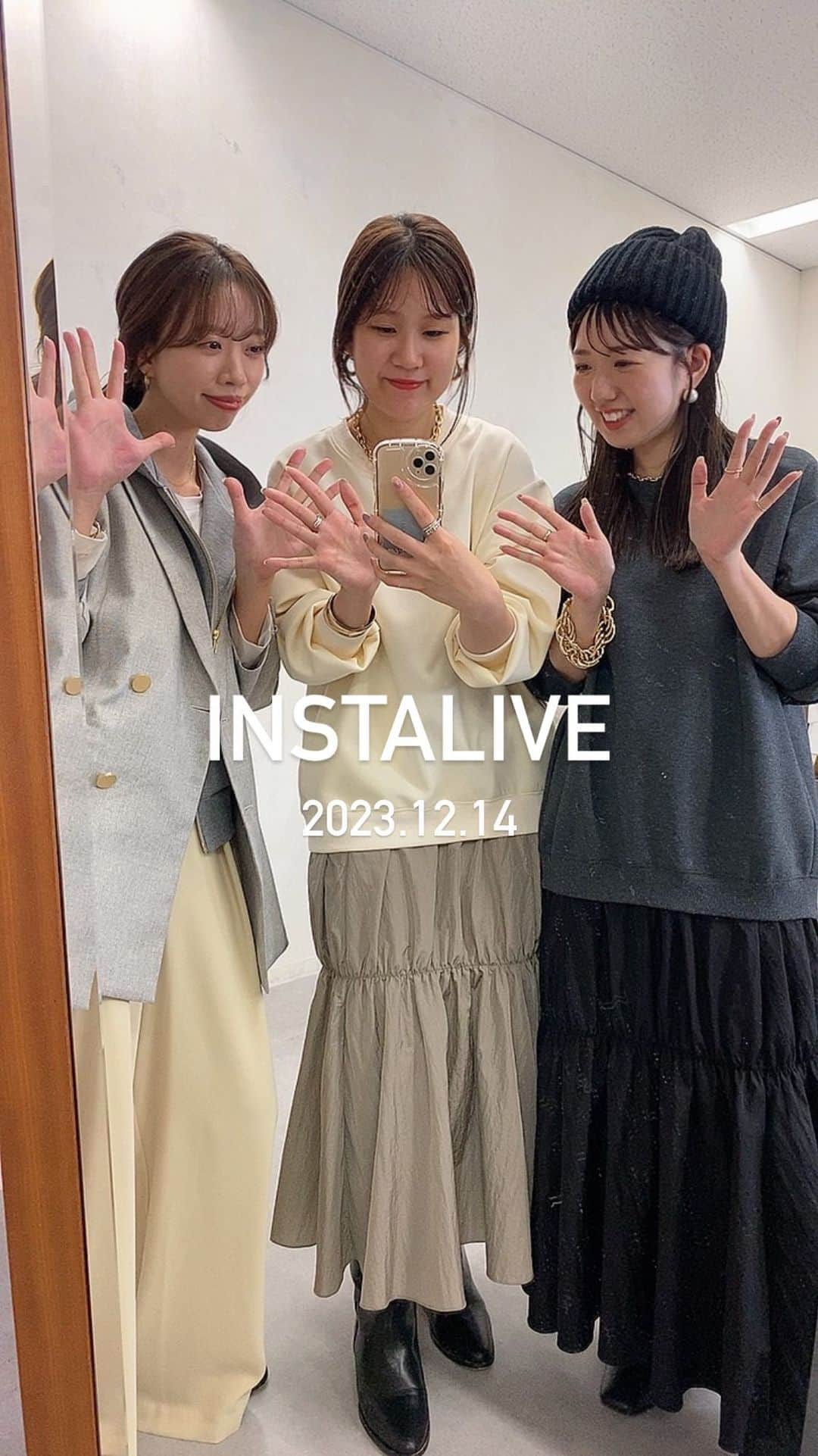 ドゥドゥのインスタグラム：「12/14 インスタLIVE」