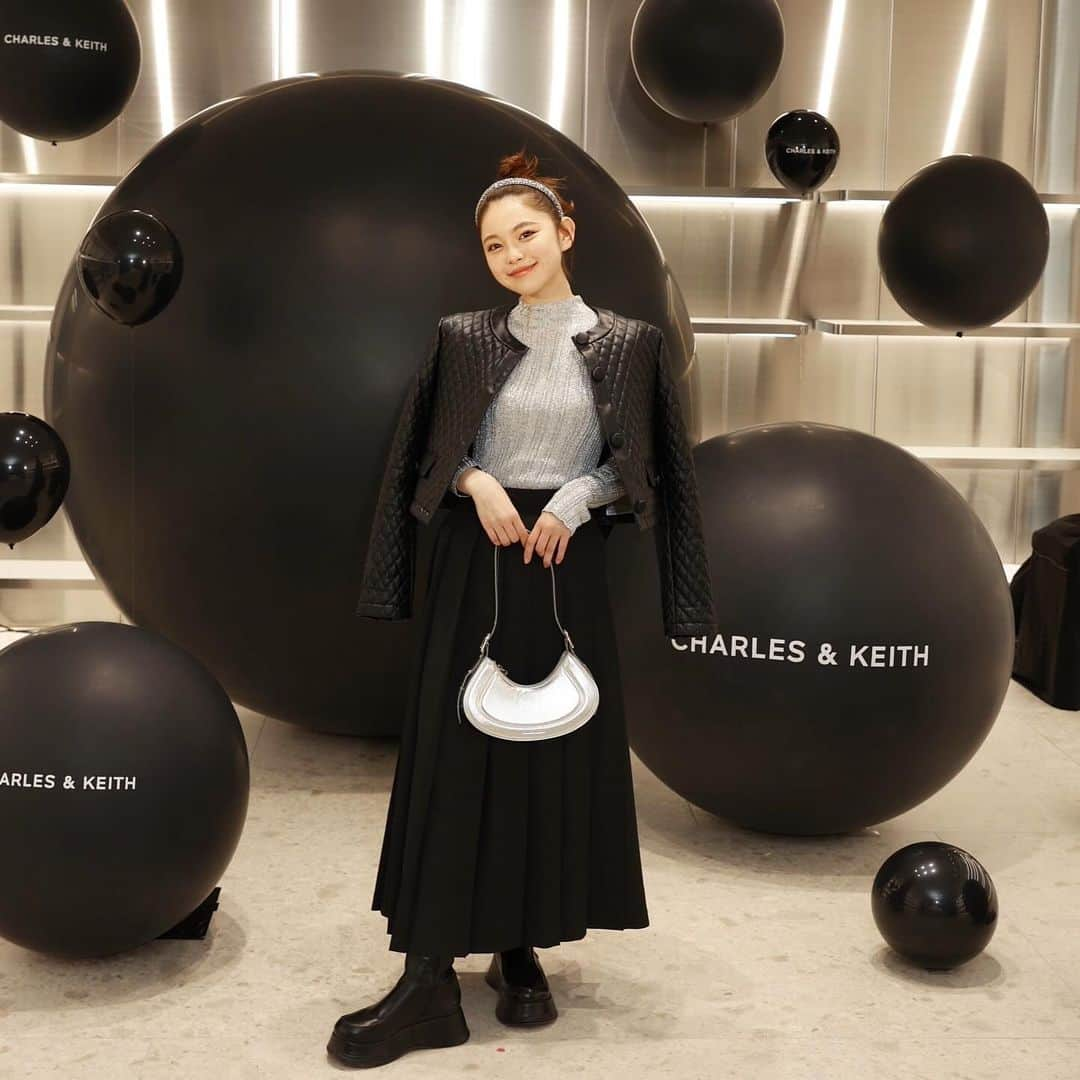 黒沢実未さんのインスタグラム写真 - (黒沢実未Instagram)「「CHARLES & KEITH 表参道店」プレオープニングパーティーにお邪魔してきました！✨  素敵なアイテムを沢山みれてとても楽しかったです💞  2月15日（金）OPENなので皆んな行ってみてね✨  @charleskeith_jp #チャールズアンドキース」12月14日 22時30分 - 0033.2004