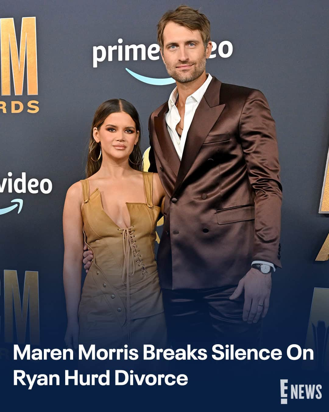 E! Onlineのインスタグラム：「Maren Morris isn't chasing after anyone these days. She confirms her split from Ryan Hurd and revealed whether she's dating anyone at the link in our bio. (📷: Getty)」