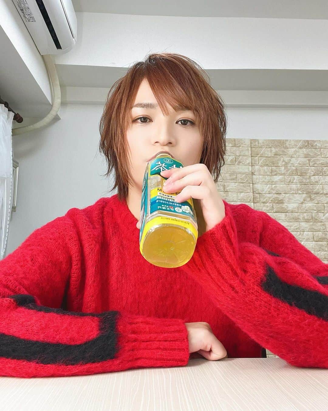 ピコのインスタグラム：「ぐびっ🍵」