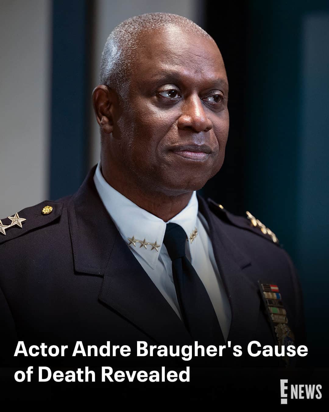 E! Onlineのインスタグラム：「#BrooklynNineNine actor Andre Braugher was diagnosed with lung cancer a few months prior to his passing, his rep confirms. 💔 Link in bio for tributes. (📷: Getty)」