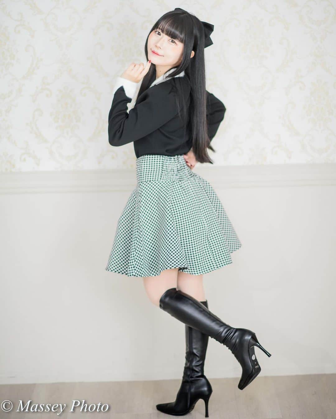 のインスタグラム：「. . . . 「Cherish Studio 11号館」で撮った写真です。 モデルは、さきちょこちゃんです。 It is a picture taken in the studio “Cherish Studio 11th”. Her name is Sakichoko. . . #ポートレート #ポートレート女子 #ポートレートモデル #ポートレート撮影 #ポートレート部 #ポートレイト #ポトレ #ポートレートモデル撮影 #被写体 #被写体モデル #被写体女子 #写真部 #写真好きな人と繋がりたい #美女図鑑 #黒髪美女 #さきちょこ #可愛い女の子 #cute #portrait #excellent_portraits #girlsphoto #lovers_nippon_portrait #portrait_perfection #portraitphotography #japanesegirl #japanesemodel #tokyogirl #good_portraits_world #모델촬영 #인물사진」