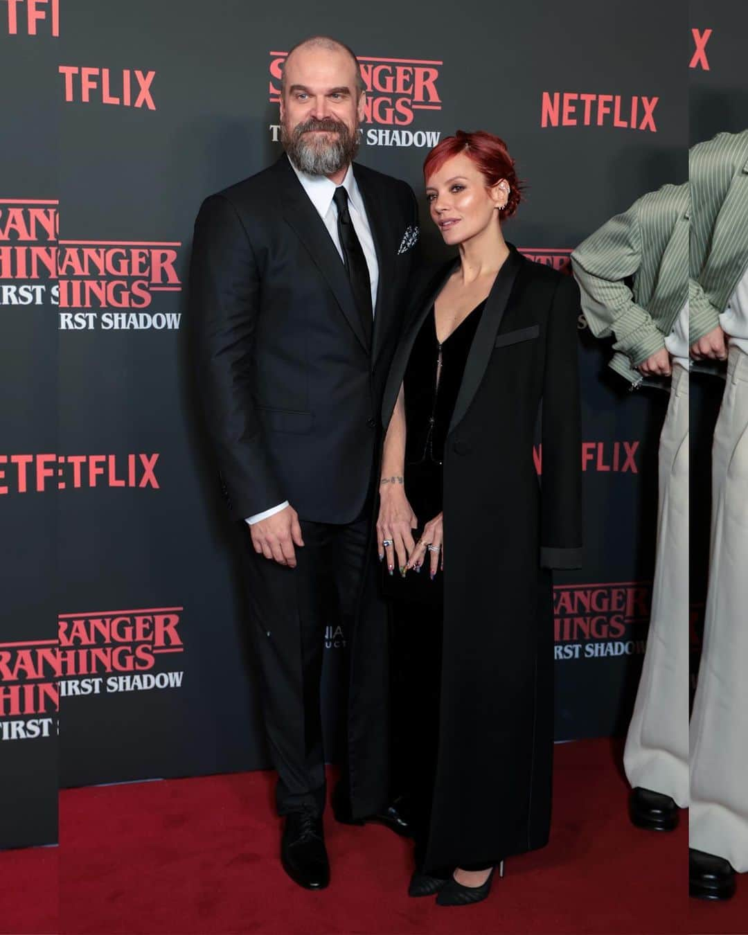 Just Jaredさんのインスタグラム写真 - (Just JaredInstagram)「“Stranger Things” actor David Harbour and his wife Lily Allen attended the opening performance of the new Netflix show’s new stage play in London. Hugh Jackman, Jennifer Garner, James McAvoy, and many others were there too. More photos on JustJared.com! #DavidHarbour #LilyAllen #HughJackman #JenniferGarner #JamesMcAvoy #StrangerThings Photos: Getty」12月15日 12時53分 - justjared