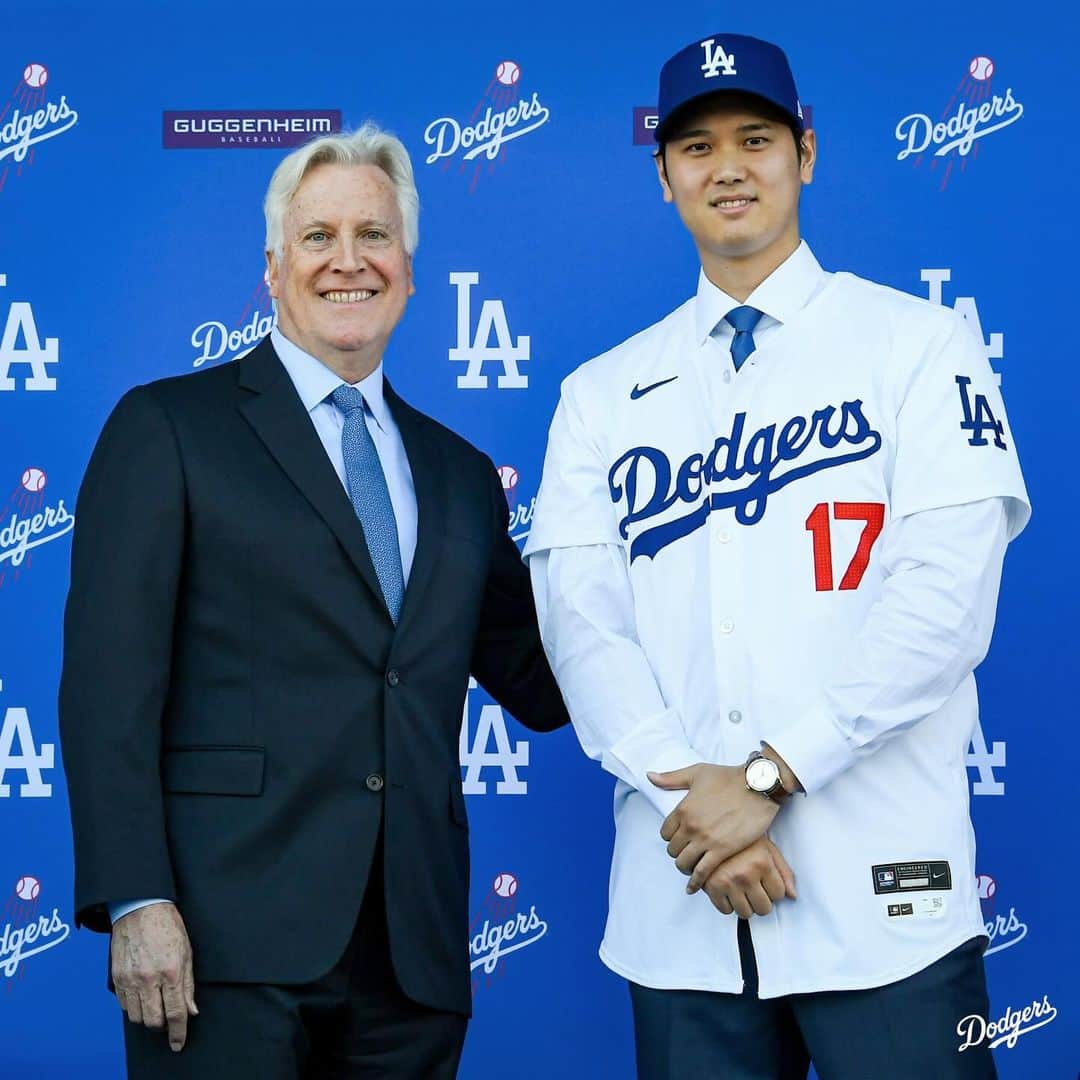 Los Angeles Dodgersのインスタグラム：「No. 17, Shohei Ohtani.」