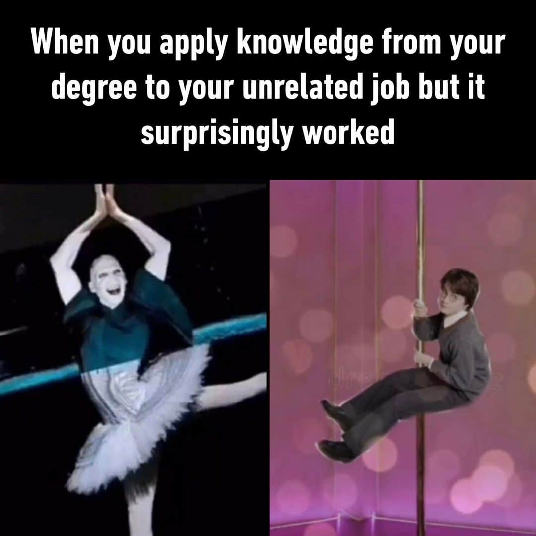 9GAGのインスタグラム：「As long as it works #job #degree #university #memes #9gag」