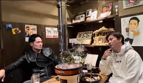 飯田将成のインスタグラム：「楽しい時間  #萩原 #飯田 #岐阜 #とんとん」